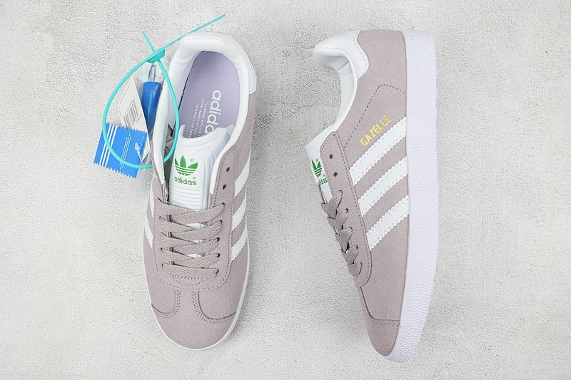 Adidas Gazelle "Light Grey/White" фото № 6
