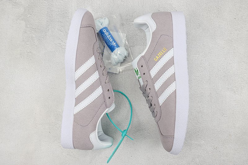 Adidas Gazelle "Light Grey/White" фото № 7