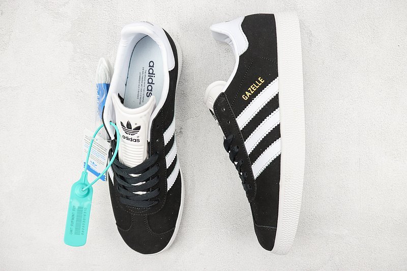 Adidas Gazelle "Core Black/Cloud White" фото № 6