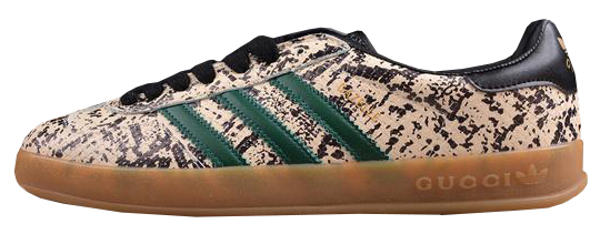 Adidas x Gucci Gazelle "White Navy" фото № 7