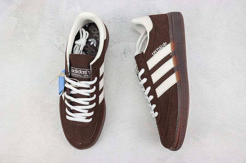Adidas Handball Spezial "Dark Brown/White" фото № 6