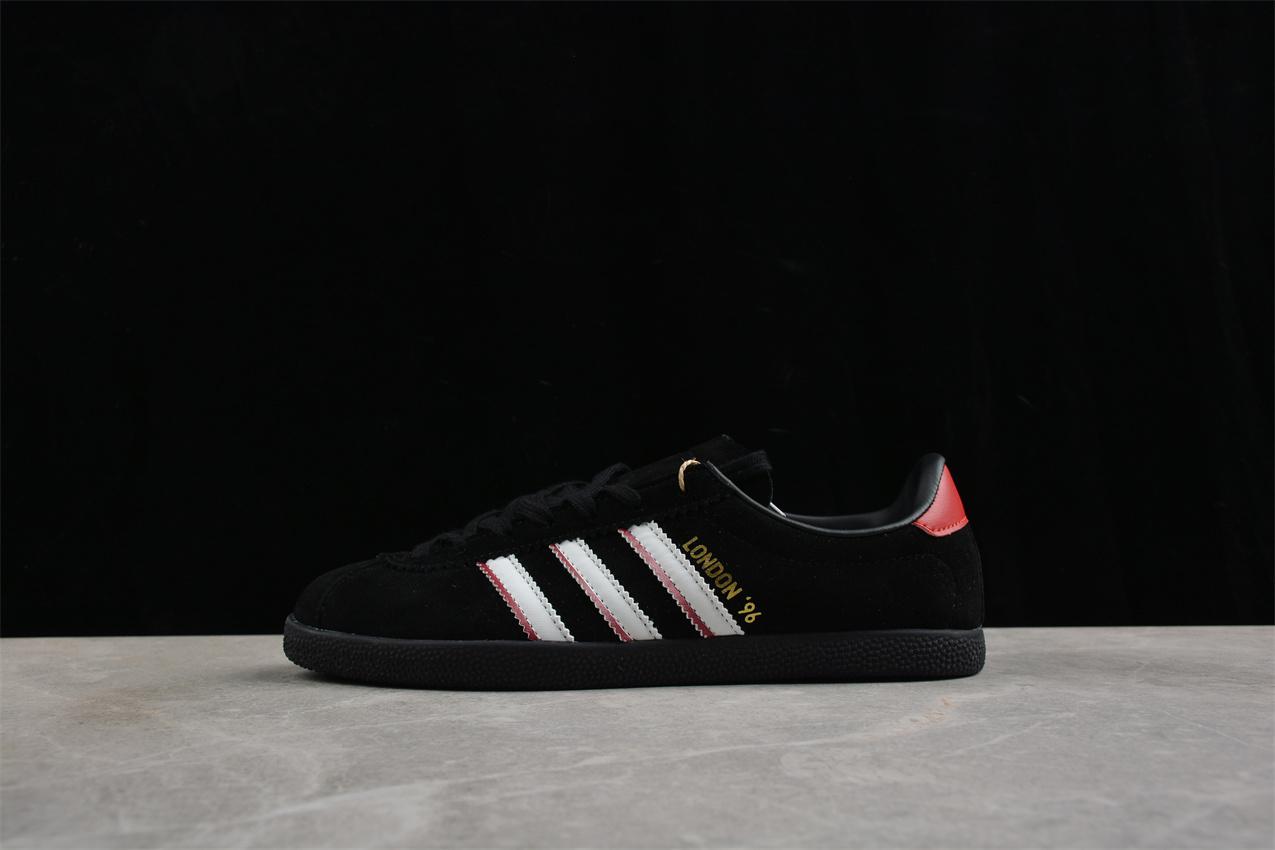 adidas London 96 "Core Black/Cloud White/Better Scarlet" фото № 2