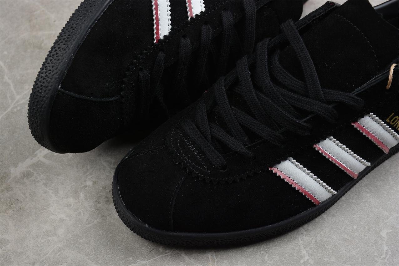 adidas London 96 "Core Black/Cloud White/Better Scarlet" фото № 3