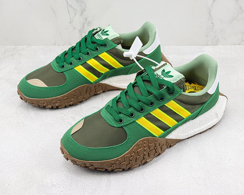 Adidas Retropy Boost E5 "Green/Brown/Yellow" фото № 5