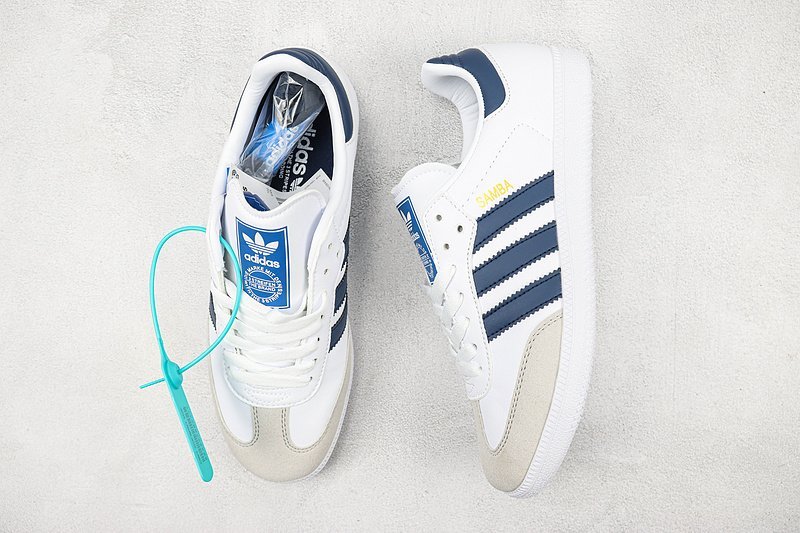 Adidas Samba ADV "White Shadow Navy" фото № 7