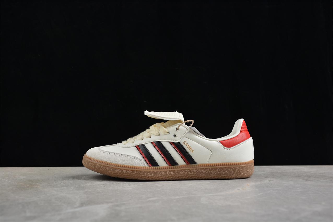 Adidas Samba LT "White/Black/Better Scarlet" фото № 2