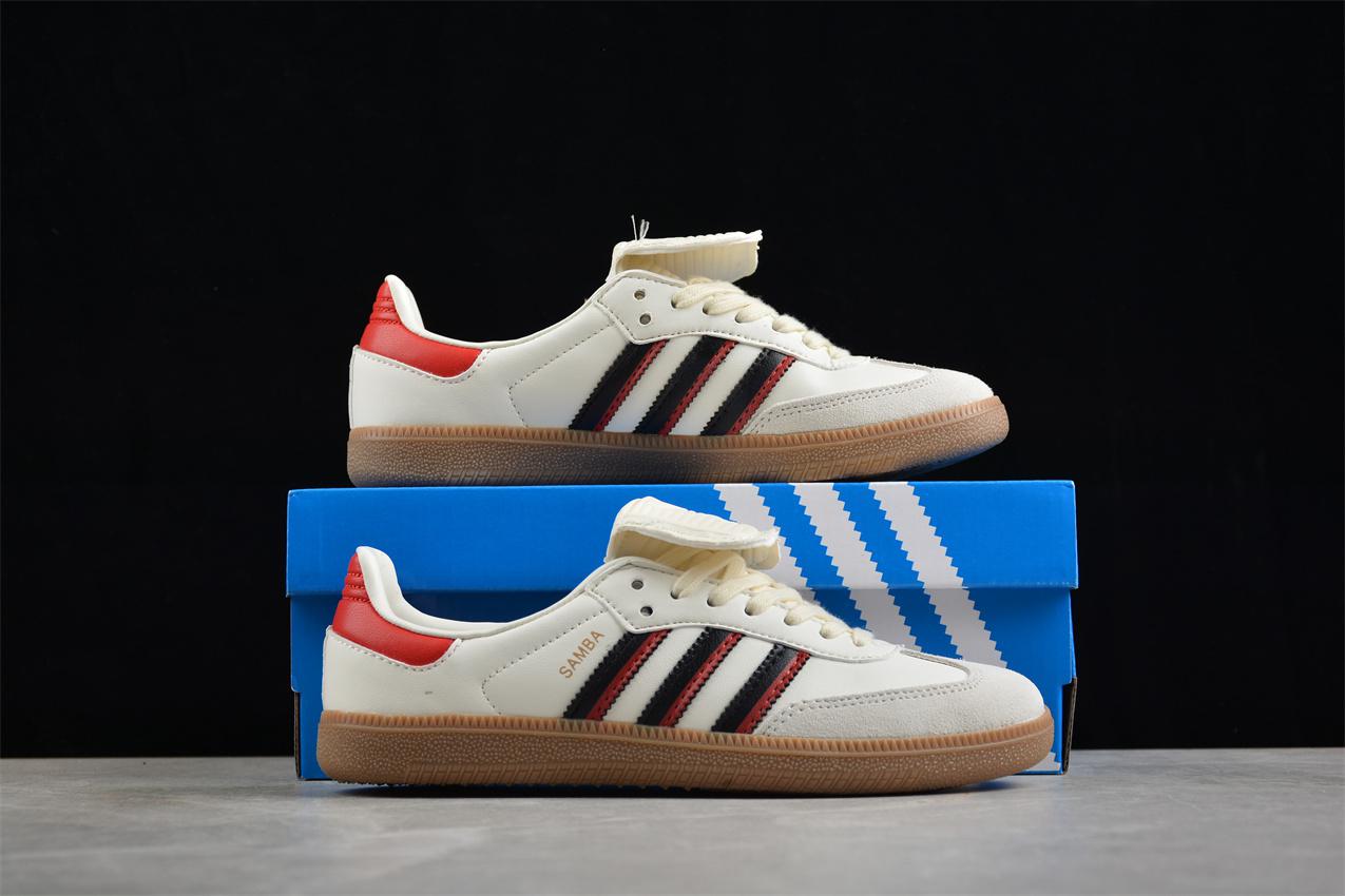 Adidas Samba LT "White/Black/Better Scarlet" фото № 9