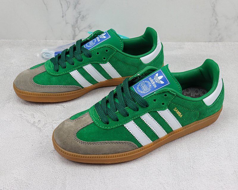 Adidas Samba OG "Collegiate Green Gum" фото № 5