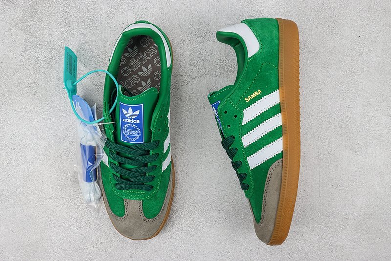 Adidas Samba OG "Collegiate Green Gum" фото № 7