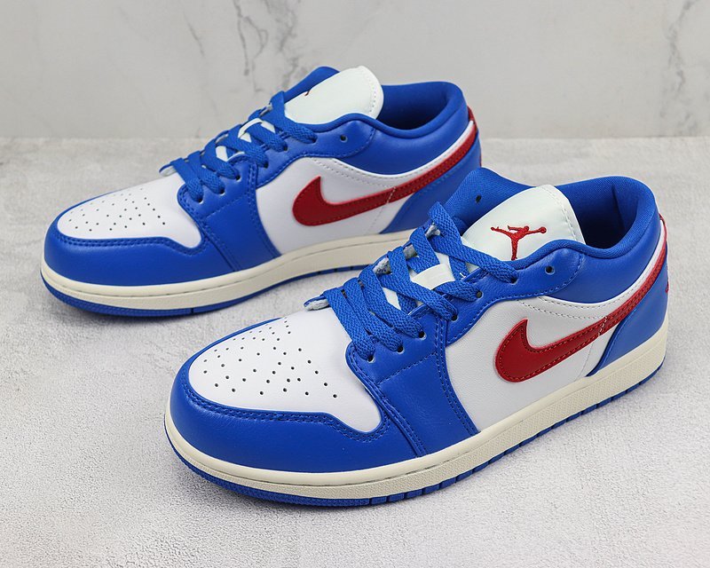 Air Jordan 1 Low Sport "Blue Gym Red" фото № 5