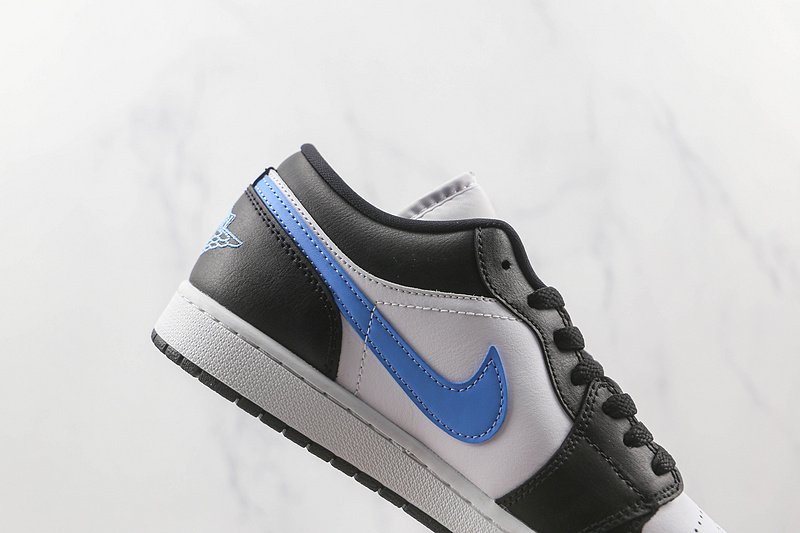 Air Jordan 1 Low "Black/University Blue/White" фото № 4