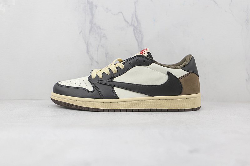 Travis Scott x Air Jordan 1 Low "Dark Mocha" фото № 2