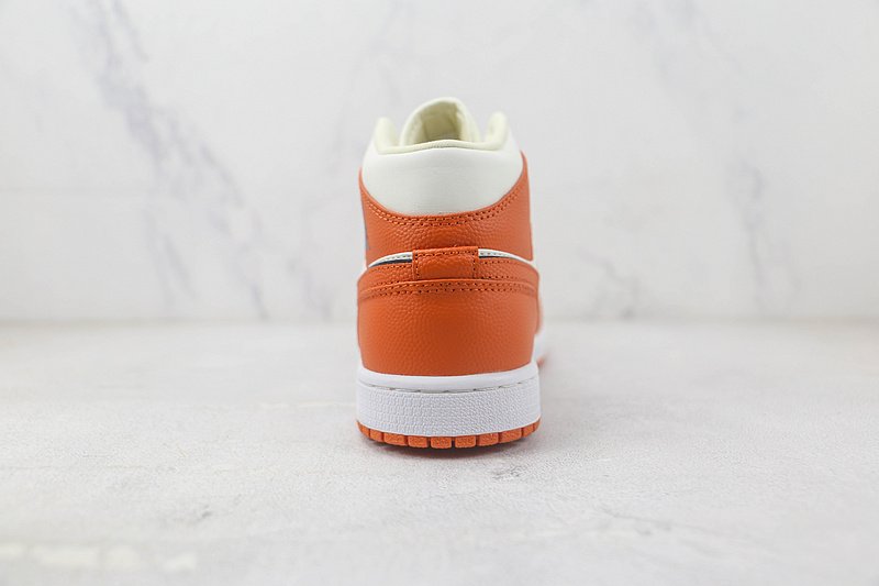 Air Jordan 1 Mid SE "Sport Spice Orange/White" фото № 8