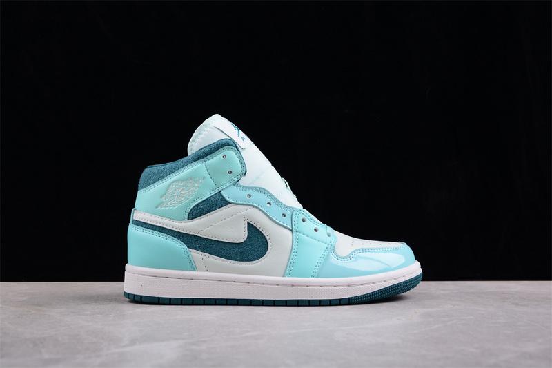 Air Jordan 1 Mid SE "Bleached Turquoise" фото № 2