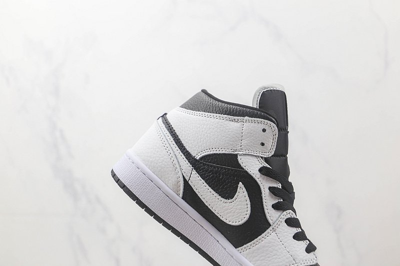 Air Jordan 1 Mid SE "Black/White" фото № 4