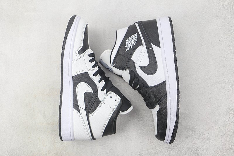 Air Jordan 1 Mid SE "Black/White" фото № 6