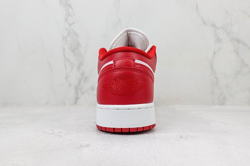 Air Jordan 1 Low "White/Strike Red" фото № 9