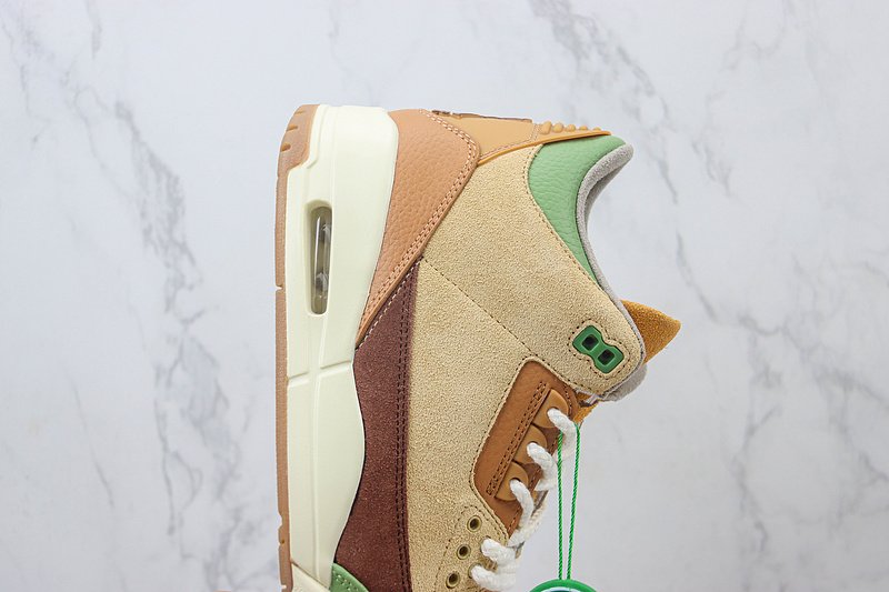 Air Jordan 3 "Beige/Olive/Brown" фото № 3