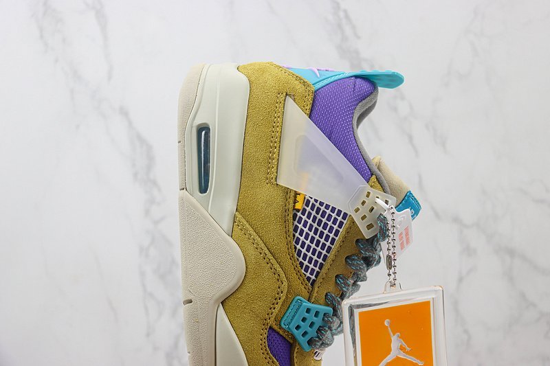 Union LA x Air Jordan 4 "Desert Moss" фото № 3