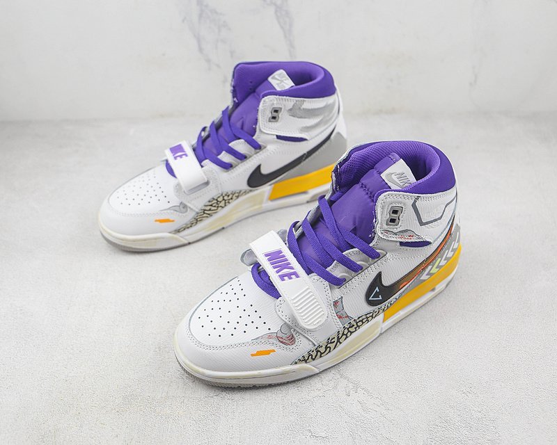 Air Jordan Legacy 312 High "Lakers" фото № 5
