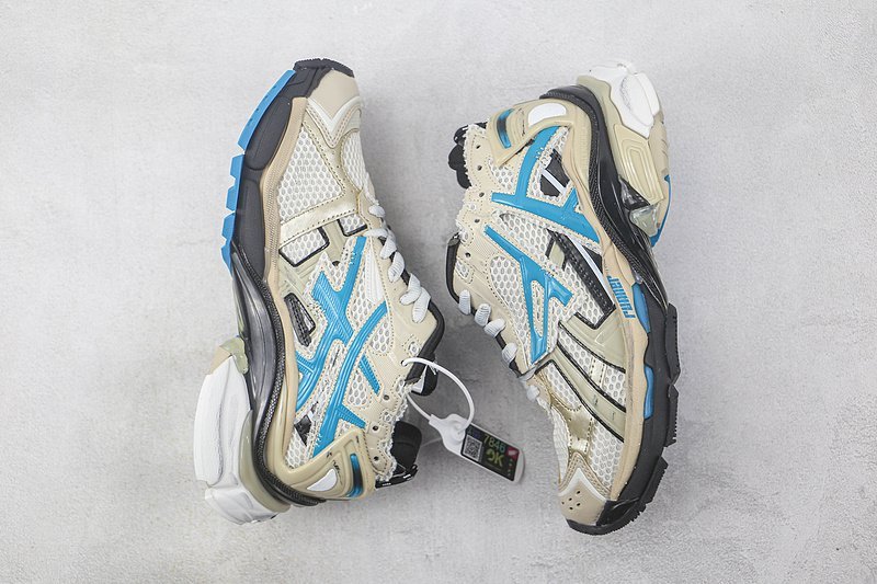 Balenciaga Runner "Light Beige/Blue/Black" фото № 7
