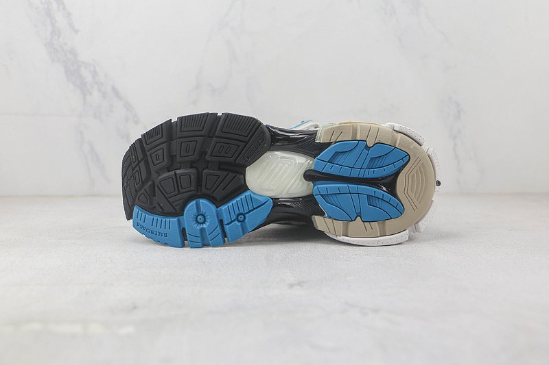 Balenciaga Runner "Light Beige/Blue/Black" фото № 8