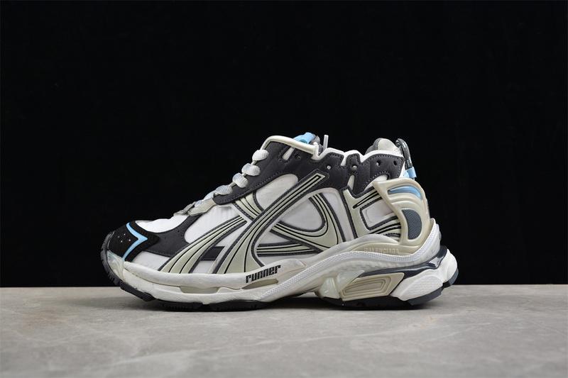 Balenciaga Runner "Gray/White/Yellow/Black" фото № 2