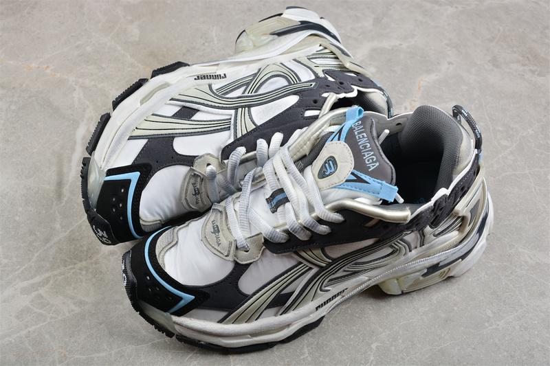 Balenciaga Runner "Gray/White/Yellow/Black" фото № 6
