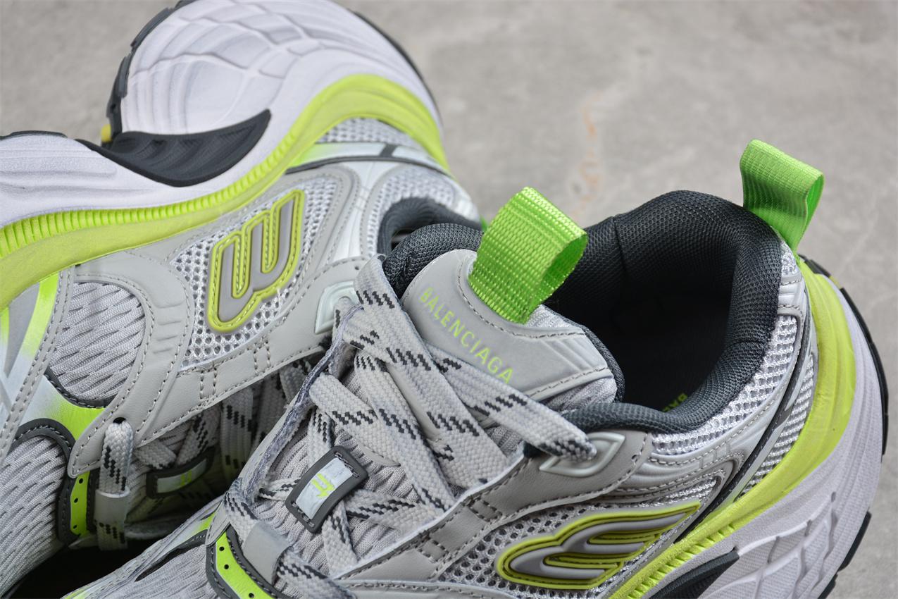 Balenciaga Track Sneaker "Grey/White/Green" фото № 8