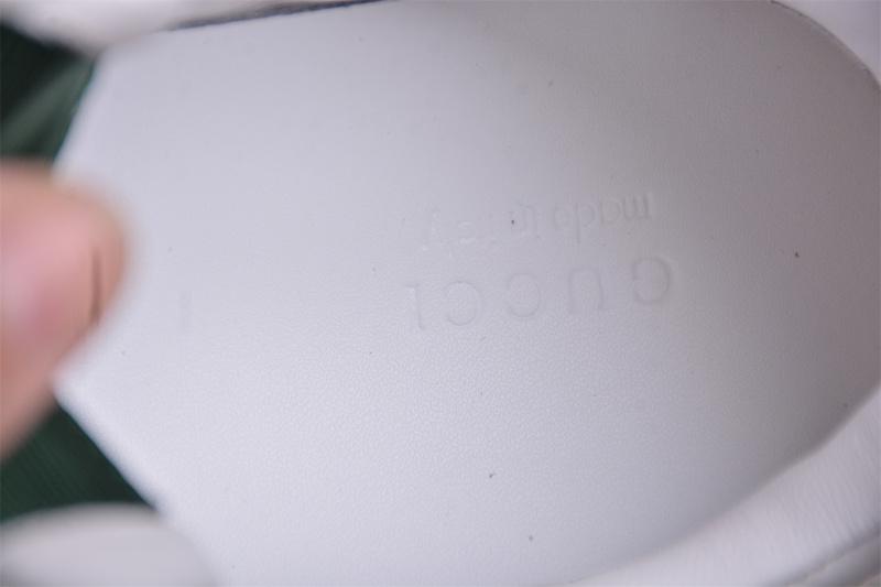 Gucci Re-Web Sneaker "GG Canvas – Beige Green" фото № 8