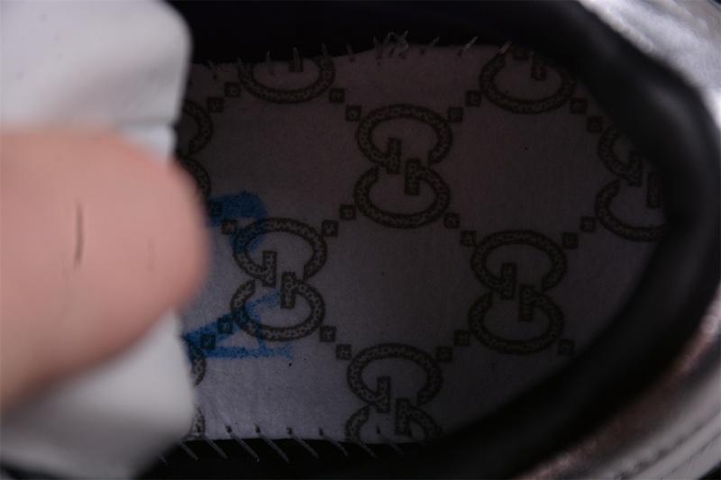 Gucci Ripple Trainer "Black Silver" фото № 4