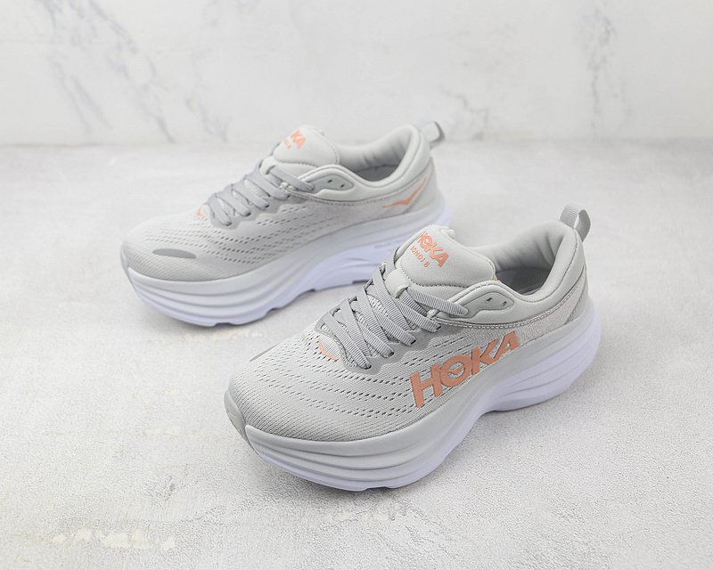 Hoka One One Running Bondi 8 "Grey" фото № 5