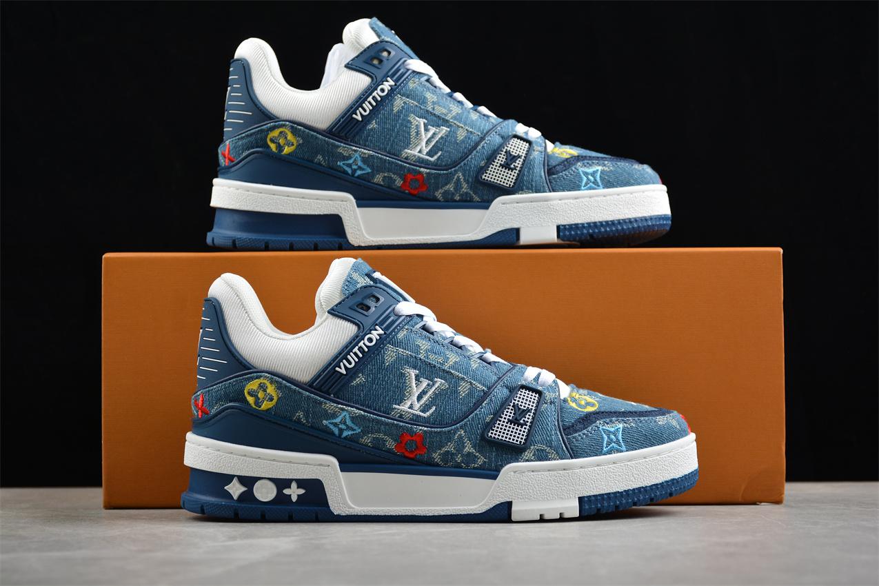Louis Vuitton Trainer "Oceanic Bloom" фото № 8