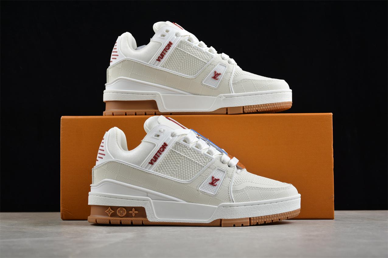 Louis Vuitton Trainer "White" фото № 9