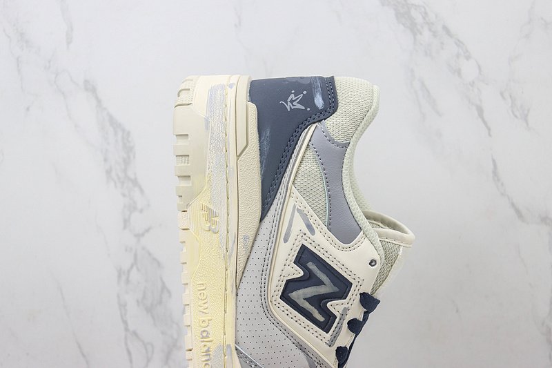 New Balance 550 "Ivory/Navy/Grey" фото № 3