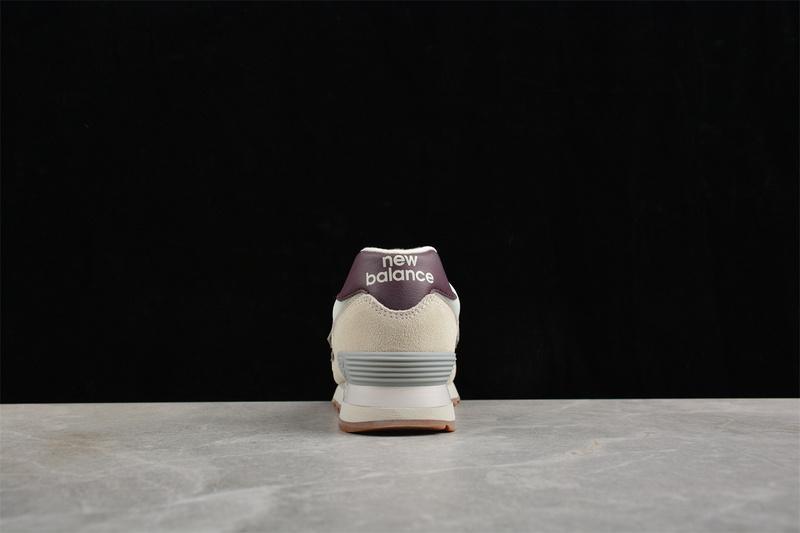 New Balance 574 "Moonbeam Burgundy" фото № 5