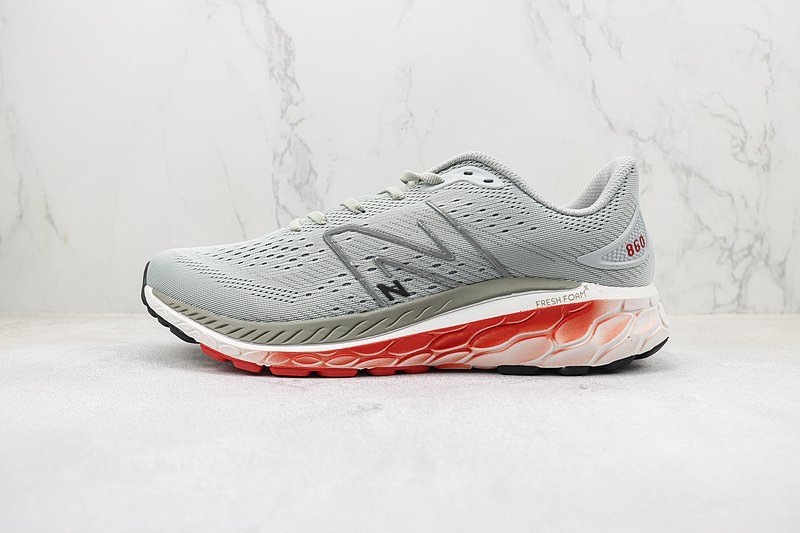 New Balance Fresh Foam 860v13 “Grey/Red” фото № 2