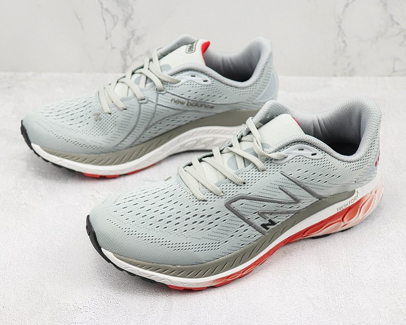 New Balance Fresh Foam 860v13 “Grey/Red” фото № 5
