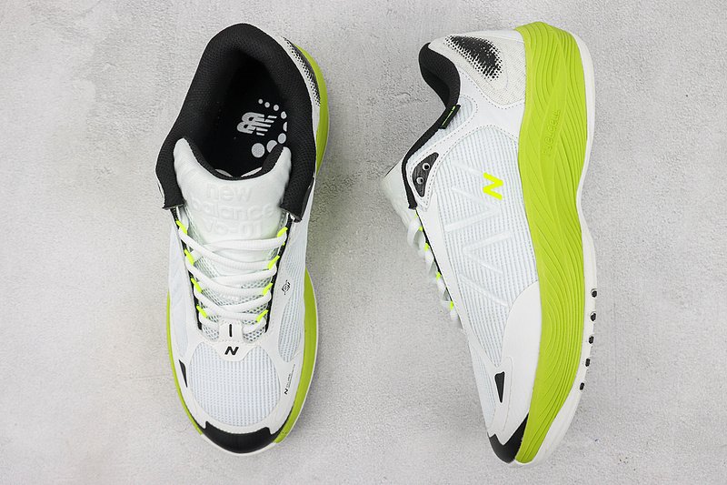 New Balance VB "White/Apple Green" фото № 6