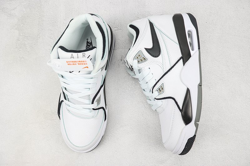 Nike Air Flight 89 "White/Black/Chrome" фото № 6