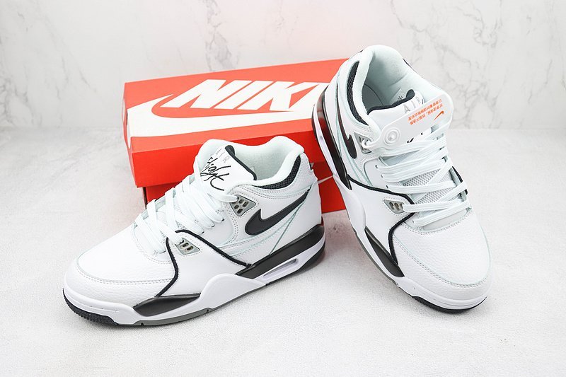 Nike Air Flight 89 "White/Black/Chrome" фото № 7
