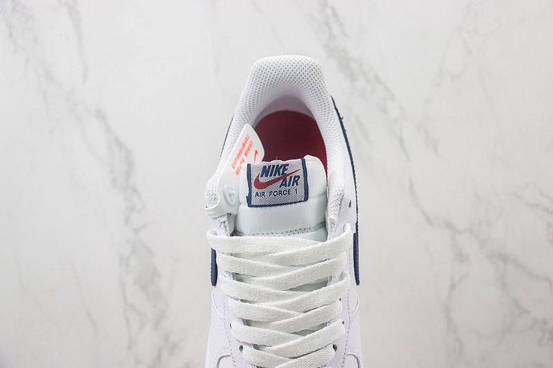 Nike Air Force 1 Low 07 "White Obsidian" фото № 5