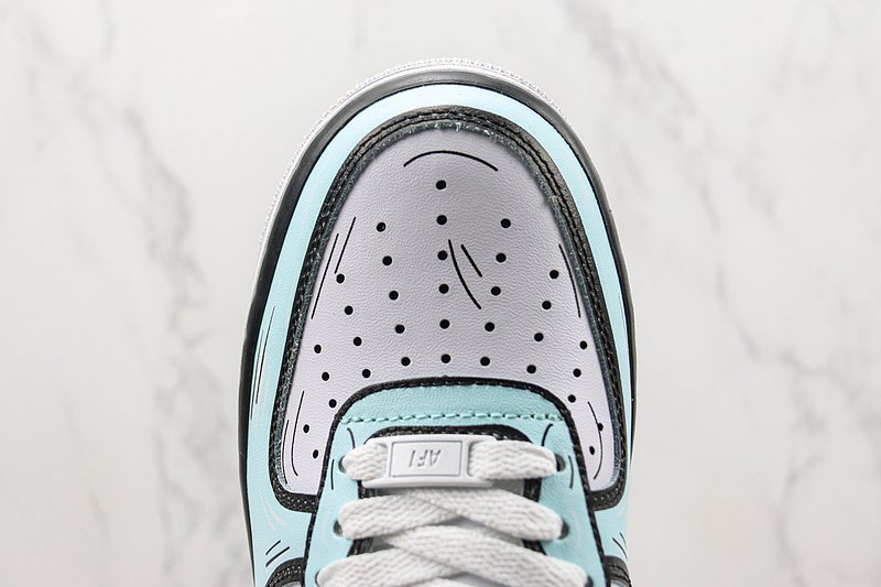 Nike Air Force 1’07 Low "Tiffany Blue Graffiti" фото № 4