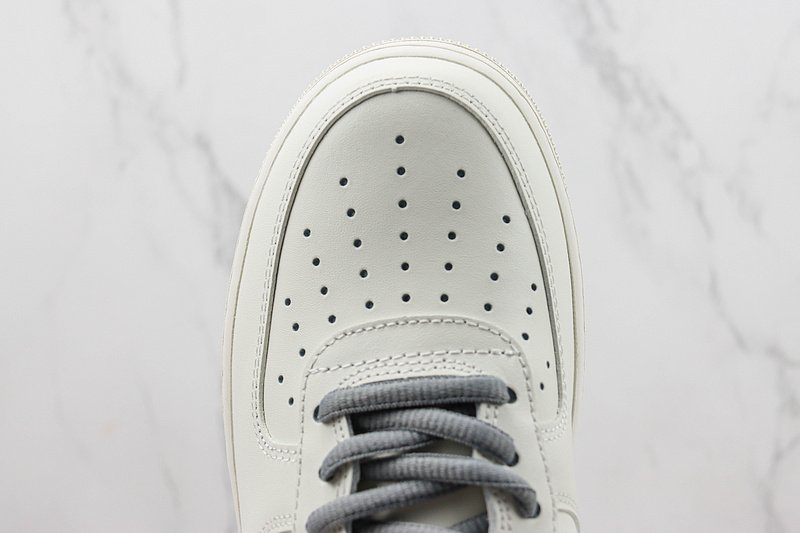 Nike Air Force 1 Low "White/Monsoon Grey" фото № 4