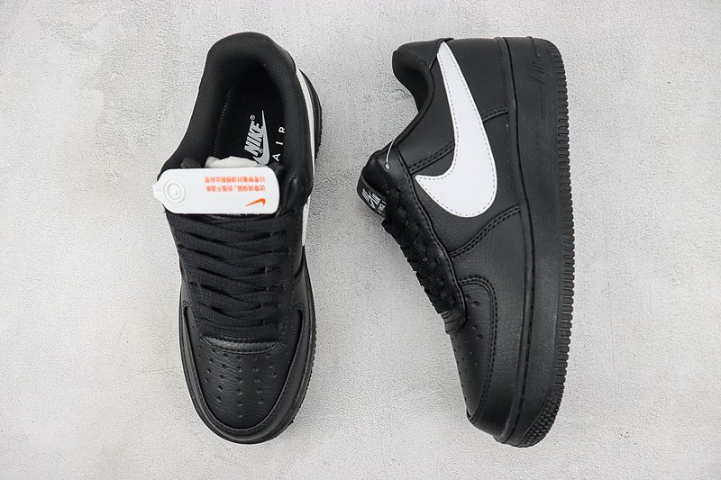 Nike Air Force 1 Low "White/Black/Magnified Hook" фото № 6