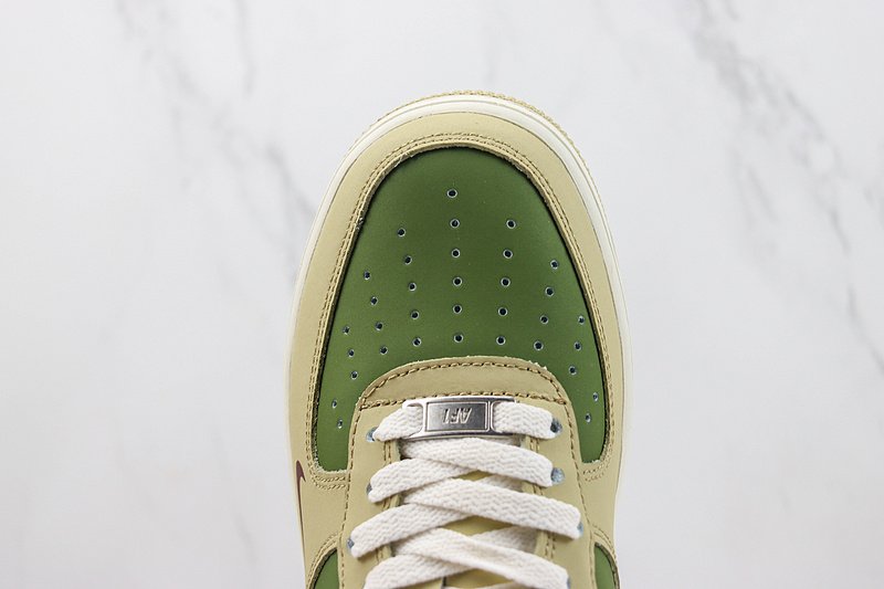 The North Face x Nike Air Force 1 Low "Khaki Brown/Dark Grey" фото № 4