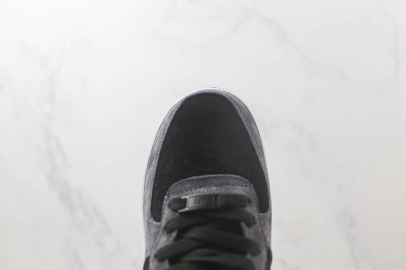 Nike Air Force 1 Mid "Black/Grey/White" фото № 4