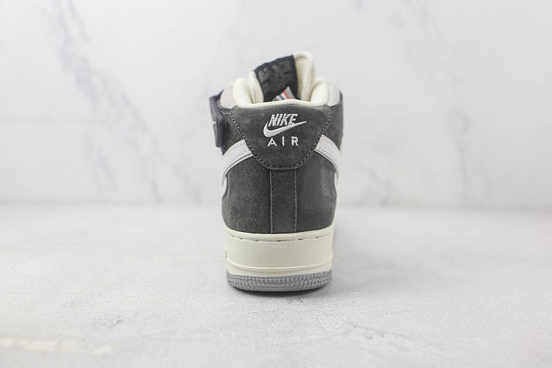 Nike Air Force 1 Mid "Triple Grey" фото № 9