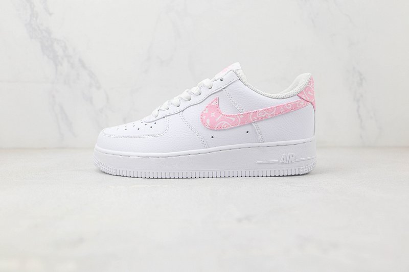 Nike Air Force 1 Low "White/Pink/Paisley" фото № 2