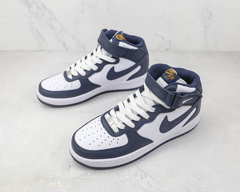 Nike Air Force 1 Mid "Blue Void/White" фото № 5
